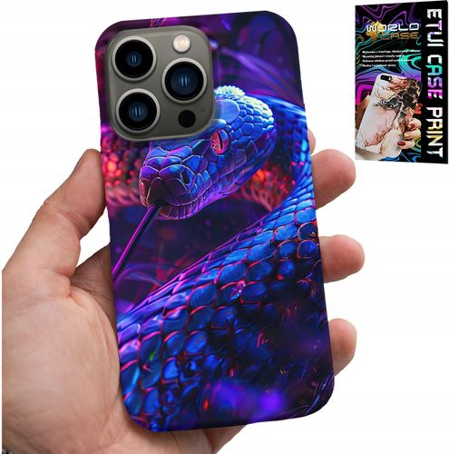 ETUI DO IPHONE 16 PRO - WĄŻ KOBRA GRZECHOTNIK GADY CASE + FOLIA na Arena.pl