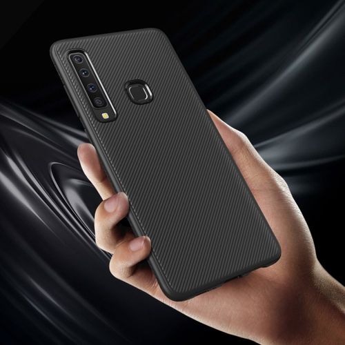 Etui Twill Texture Samsung A9 2018 Czarne na Arena.pl