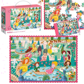 Puzzle Edukacyjne Księżniczka Na Spacerze 100 El. Dodo 300404