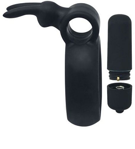 Czarny wibrujący króliczek na Arena.pl