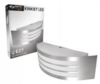 Lampa kinkiet ogrodowy elewacyjna zewnętrzna E27