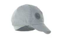 Pupill YORK czapka z daszkiem dla chłopca lniana szara 46-48