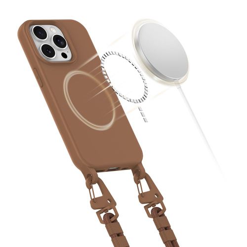 tech-protect magnecklace magsafe iphone 15 pro chocolate brown na Arena.pl
