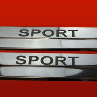 Listwa progowa FORD FOCUS MK2 SPORT Stal nierdzewna 304 połysk 2szt