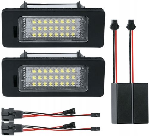 OŚWIETLENIE LED PODŚWIETLENIE TABLICY REJESTRACYJNEJ Audi A4 S4 B8 A5 S5 A7 na Arena.pl