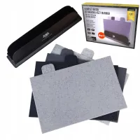 DESKI KUCHENNE DO KROJENIA MIĘSA WARZYW OWOCÓW ZE STOJAKIEM KOMPLET 4 DESEK