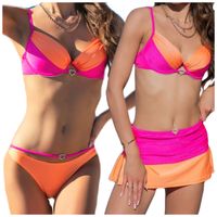 BIKINI SPÓDNICZKA STRÓJ KOMPLET NA PLAŻĘ FIGI M