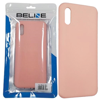beline etui silicone xiaomi redmi 9aróżowo-złoty/rose gold