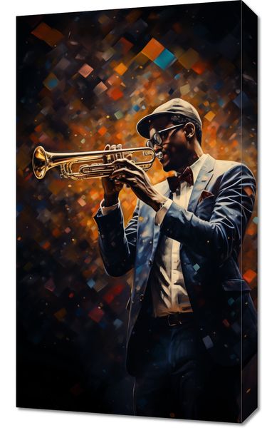 Obraz 40x70cm Symfonia na Trąbce zdjęcie 1