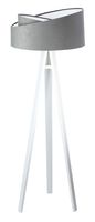 Lampa stojąca GEMSTONE szara/biała