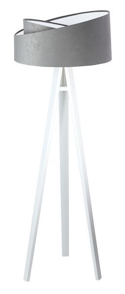 Lampa stojąca GEMSTONE szara/biała zdjęcie 1