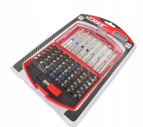 ZESTAW BITÓW KOŃCÓWEK BITY KOŃCÓWKI KLUCZE IMBUS TORX DO WKRĘTARKI + UCHWYT na Arena.pl