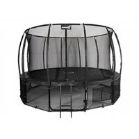 Trampolina Ogrodowa Jumpi 435cm/14FT Maxy Comfort Plus Czarna Z Wewnęt