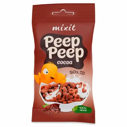Płatki śniadaniowe Peep Peep - Kakaowe do Kieszeni Mixit, 25g na Arena.pl