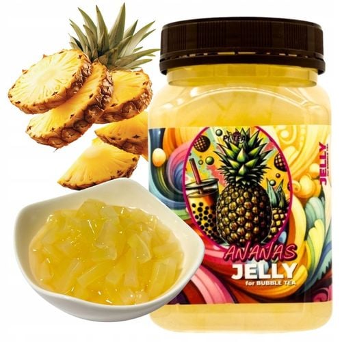 Zestaw do Bubble Tea żelki z kokosa JABŁKO ANANAS JAGODA 3x 450 g MIX NR II na Arena.pl