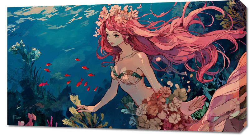 Obraz 90x50cm Nimfa Oceanu zdjęcie 1