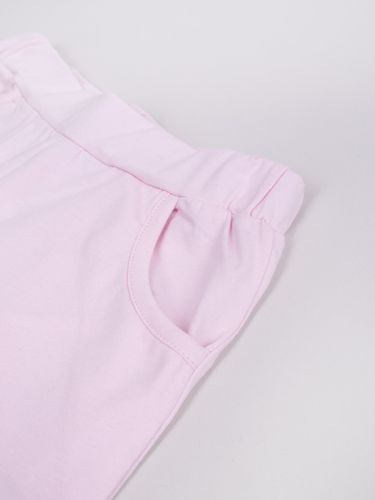 Krótkie bawełniane spodenki szorty dziewczęce różowe 146-152 YOCLUB na Arena.pl