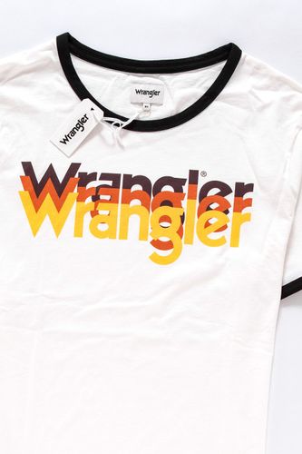 WRANGLER LOGO TEE OFFWHITE W7B20FK02 XL na Arena.pl