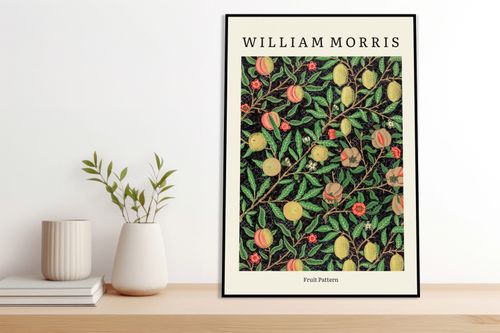 Obraz 50x70cm Design Fruit Pattern, Morris Vintage do Salonu na Arena.pl