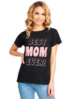 Koszulka damska t-shirt bawełniany BEST MOM EVER M YOCLUB
