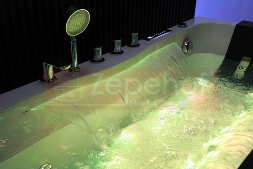 Wanna z hydromasażem EBX-7066 white prostokątna 170cmx78cmx61cm Wodosp na Arena.pl