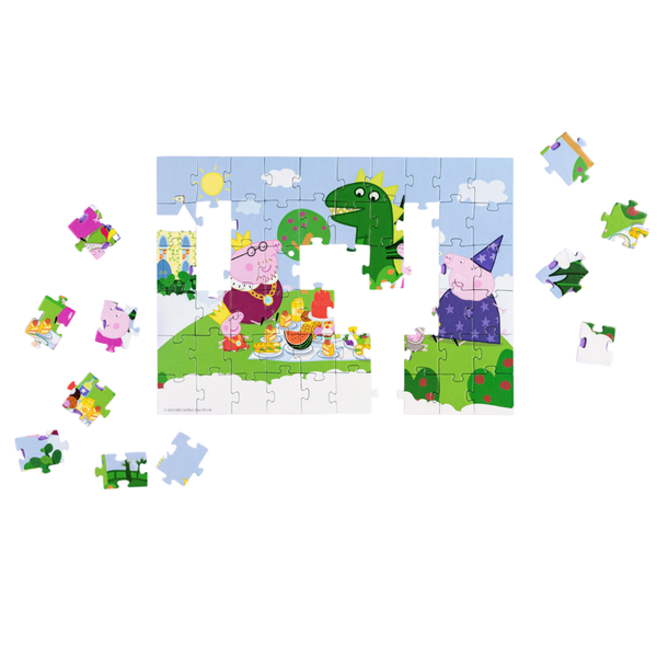 Puzzle 2 In 1 Peppa Pig 60 Elementów Kolorowanka 200118 zdjęcie 14
