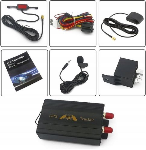 Lokalizator TK-103B GPS Tracker Podsłuch Śledzenie Monitoring Pojazdów na Arena.pl