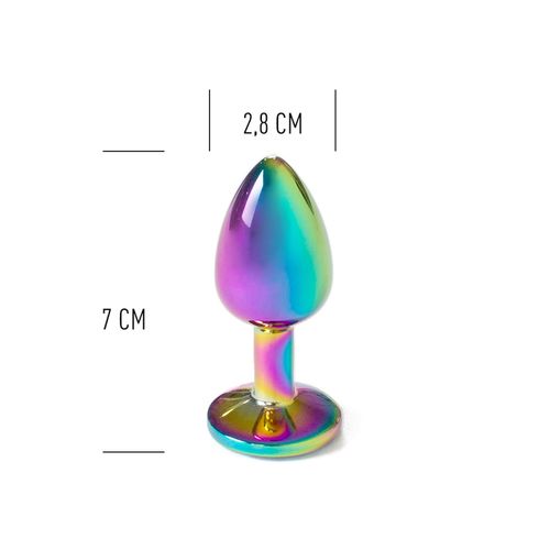 rainbow metal butt plug na Arena.pl