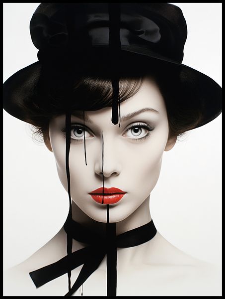 Plakat 75x100cm Atramentowa Aura zdjęcie 2