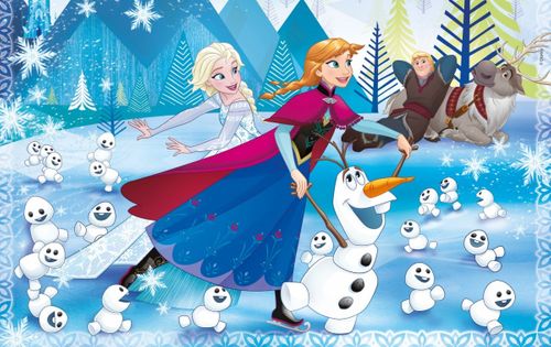 Clementoni 2x20 Elementów, Frozen na Arena.pl