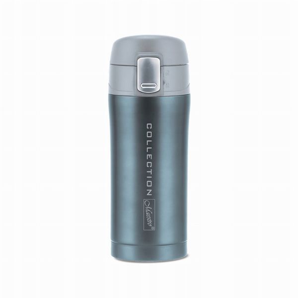 TERMOS KUBEK TERMICZNY BIDON STALOWY 320 ml BLUE zdjęcie 16