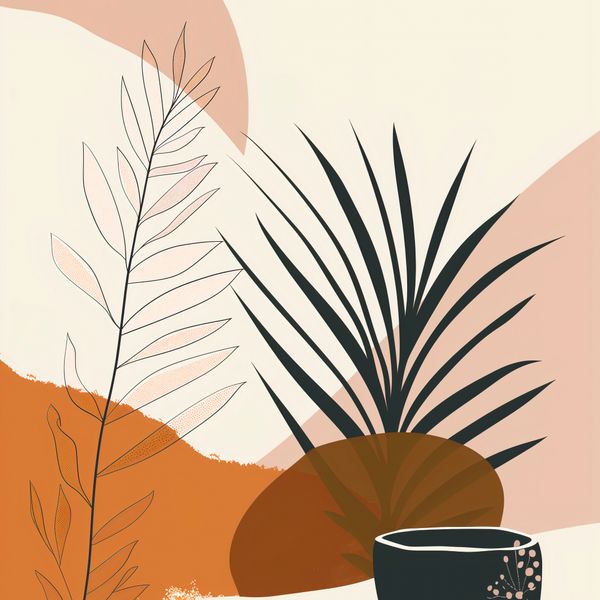 Plakat 90x90cm Harmonia Zen zdjęcie 1