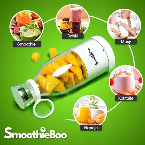 Ręczny Blender Stojący SmoothieBoo - Bezprzewodowy USB na Arena.pl