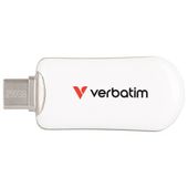 pendrive verbatim plectra 256gb usb-c    biały/white 30230