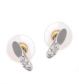 kolczyki na sztyfcie z kryształami (p8716ag)