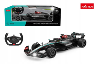 Samochód zdalnie sterowany Mercedes AMG F1 W15 E R/C skala 1:12 Rastar 1025