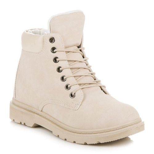 Beżowe traperki r.40 na Arena.pl