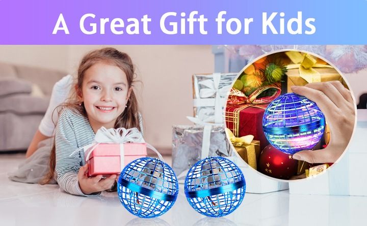 Ręczny pływający dron LED zdjęcie 5