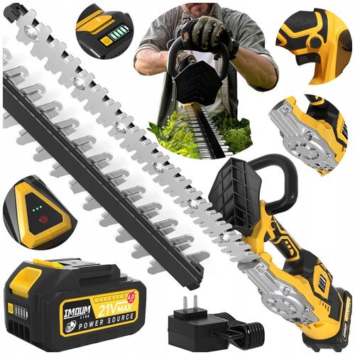 NOŻYCE DO ŻYWOPŁOTU AKUMULATOROWE DO KRZEWÓW IMOUM AKUMULATOR 4.0AH na Arena.pl