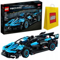 KLOCKI LEGO TECHNIC 42162 BUGATTI BOLIDE AGILE BLUE NOWE DLA DZIECI + TORBA