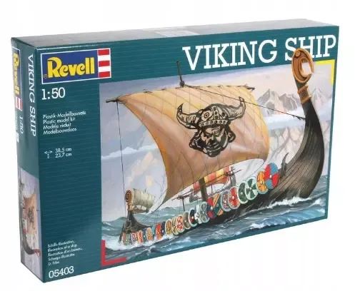 Model do sklejania Viking Ship, 1:50 zdjęcie 1