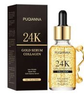 GOLD SERUM KREM DO TWARZY 24K ZŁOTO + KOLAGEN Z KWASEM TRANEKSAMOWYM