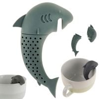 ZAPARZACZ DO HERBATY ZIÓŁ REKIN SILIKONOWY SITKO