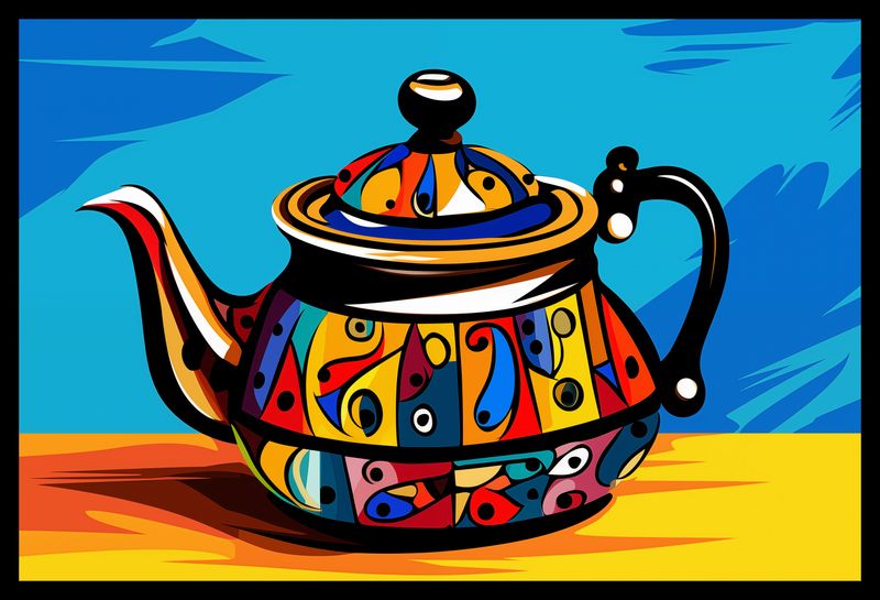 Plakat 45x30cm Może Herbatki? zdjęcie 2