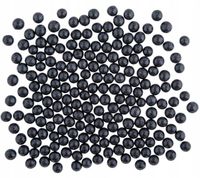 PEREŁKI CUKROWE NABŁYSZCZANE MIĘKKIE czarne - 50g