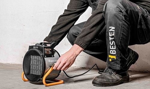 Nagrzewnica Elektryczna 3,5KW Termowentylator Dmuchawa Grzejnik na Arena.pl