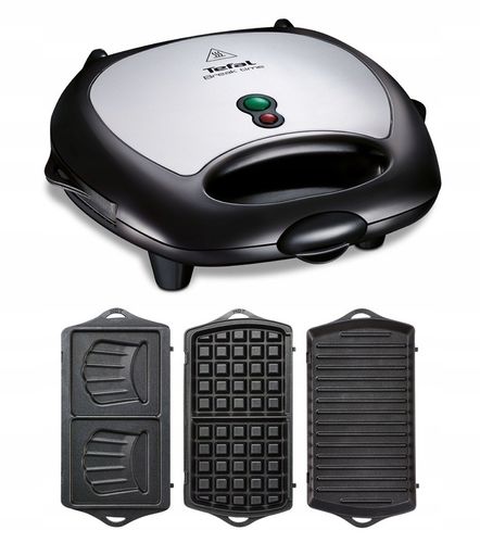 Opiekacz Gofrownica Panini do kanapek 3w1 TEFAL Break Time SW6148 na Arena.pl