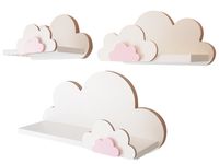 Półki chmurki zestaw półka chmurka SKANDYNAWSKIE
