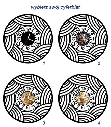 ZEGAR ŚCIENNY RETRO 38cm M 89.10 na Arena.pl