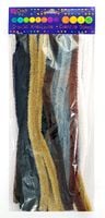 druciki kreatywne 30 cm animal prints, 24 szt.